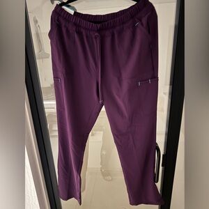 Women’s Scrubstar Purple (Eggplant) Scrub Pants - Large - New with Tags